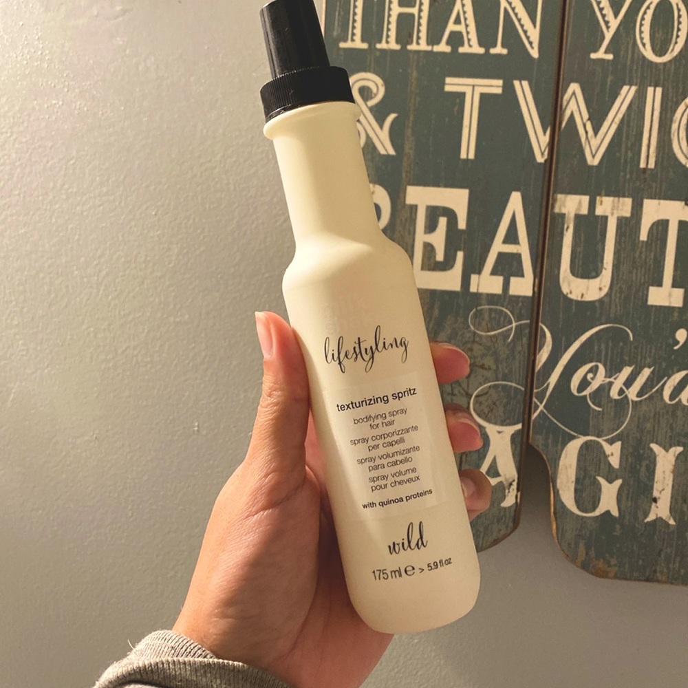 Milkshake texturizing spritz